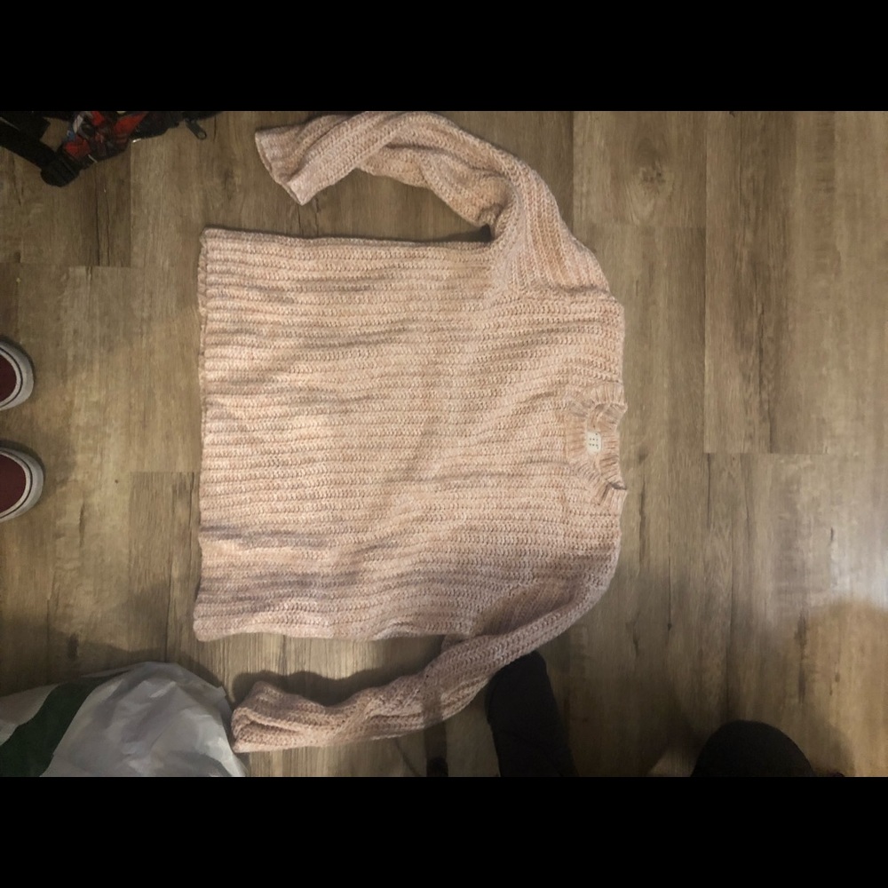 Pink sweater